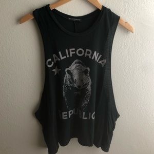 Brandy Melville Cut off Tank